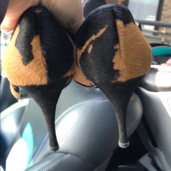 Stuart Weitzman Ponyhair Heels 👠 Sz 8 M - Picture 6 of 8